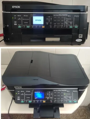 Epson Tx620fwd Com Cartucho Recarregavel Preto 127v