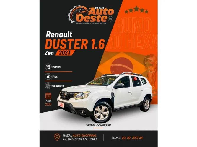Renault Duster Zen 1.6 16V Flex MEC 2023