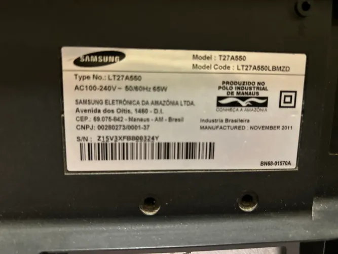 Vendo TV/Monitor 27? Samsung SyncMaster TA550