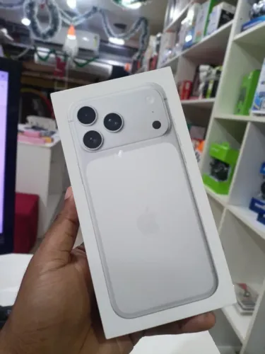 17 pro max 256 gb silver lacrado NF loja física