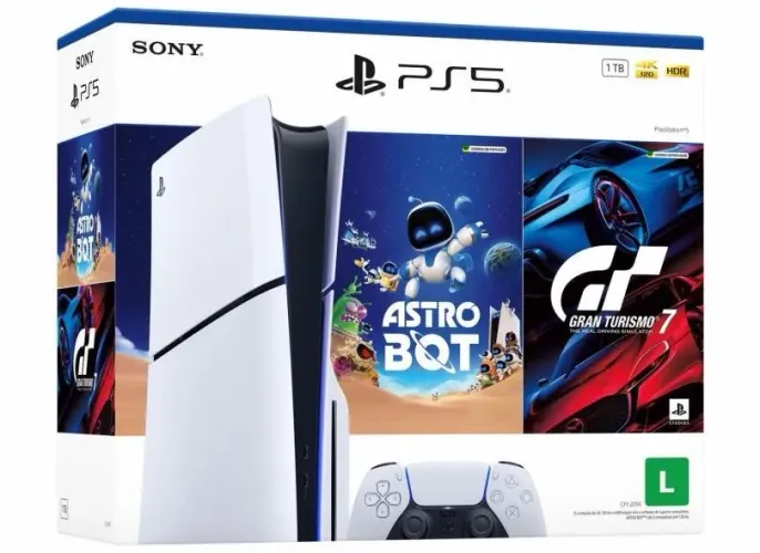 Vendo PS5 825GB LACRADO com NOTA Fiscal!