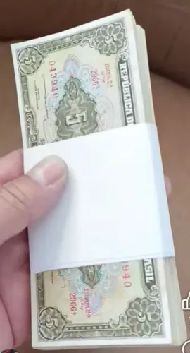 1 Centena de Cédulas Antigas Flor de Estampa 