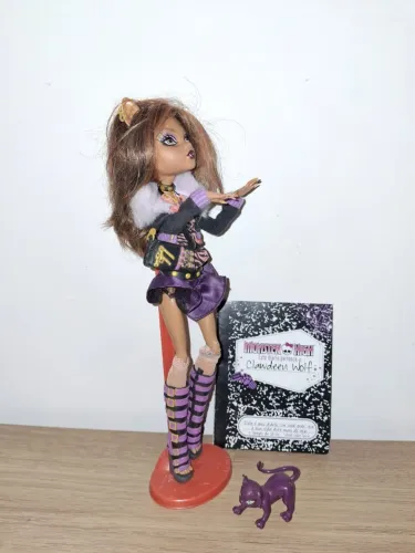Clawdeen Wolf Básica Wave 1 G1 Original