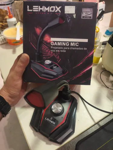 Microfone gamer para Pc e notebook