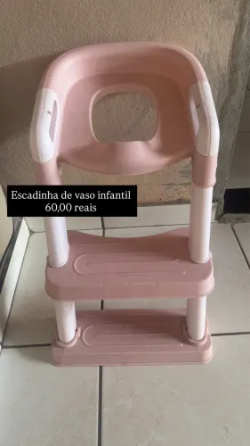 Escadinha de vaso infantil