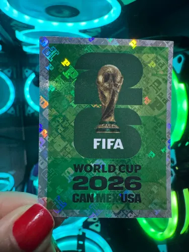 Figurinha FWC 7 taça verde (México)
