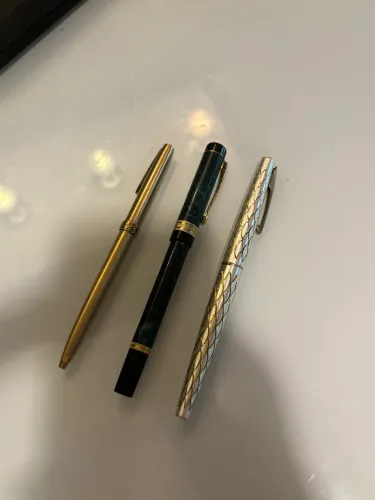 Conjunto três canetas de coleção! Marcas Shaeffer e Iridium Germany