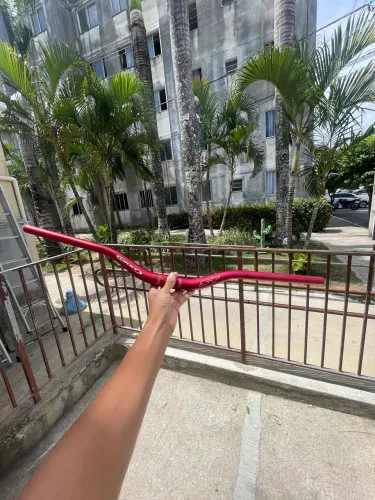 Guidão oxxy st vermelho