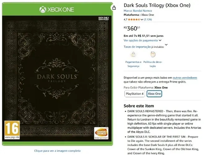 Dark Souls Trilogy - XBOX