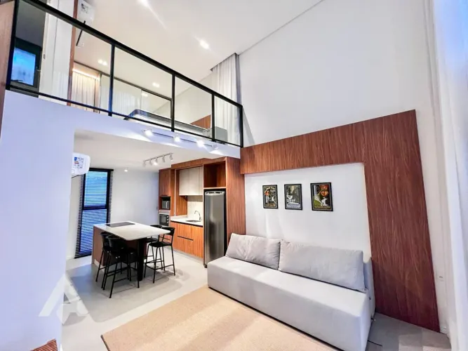 Loft duplex mobiliado para locação por R$ 3.700,00 - Bairro Vila Nova - Blumenau/SC