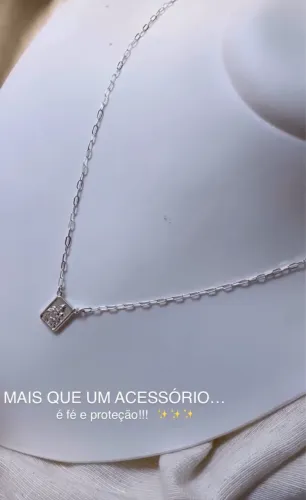 Escapulário Masculino/Unissex PRATA 925 | Estilo e Proteção ? BRG SEMI JOIA 