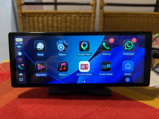 CarPlay Android Auto 10" Esgoo gravador em loop