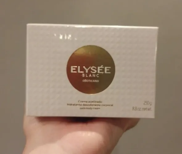 Creme corporal acetinado Elysée Blanc