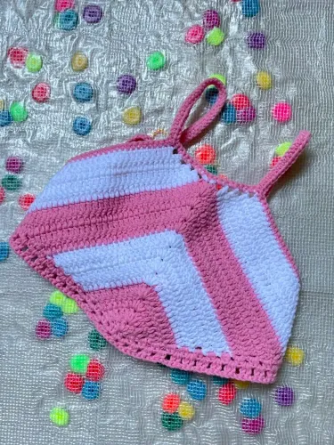 Roupa de crochê