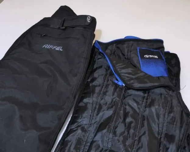 Calça motociclista Riffel cordura com forro térmico e proteções G/42