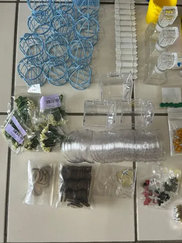 Material personalizados de festa.