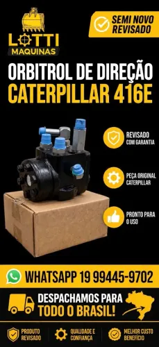Orbitrol retro escavadeira caterpillar 416E
