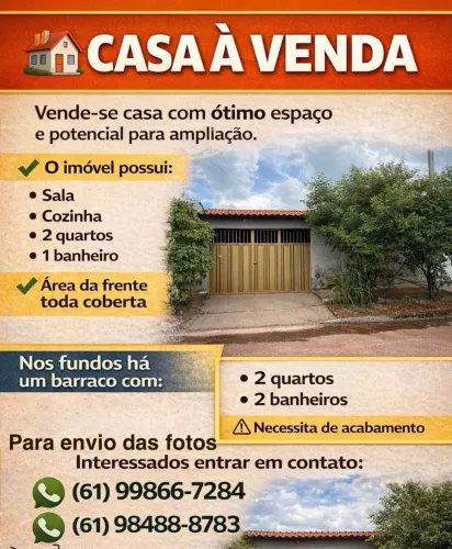 VENDO CASA GIRASSOL