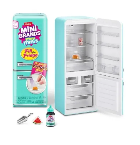 Mini Geladeira Mini Brands Fill the Fridge Zuru importada (nova)