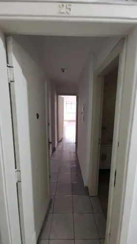 Kitinete com 46m2, conjugado sala/quarto, 1 banheiro, cozinha em Higienópolis.