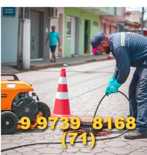 Desentupidora com Atendimento de Qualidade na TopFácil Terça-feira