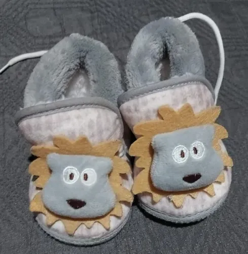 Pantufa para bebê tamanho 15