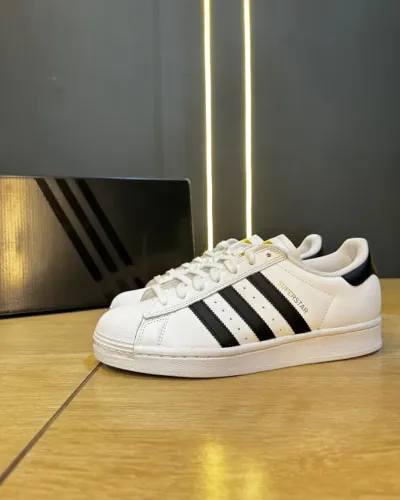 Tênis Adidas Superstar ADV White Branco Unissex Premium - Disponível 34 AO 43 (Foto Real)