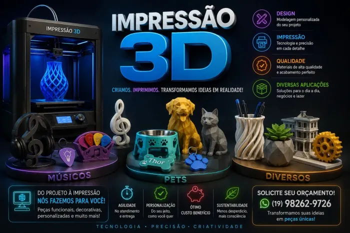 Impressão 3D