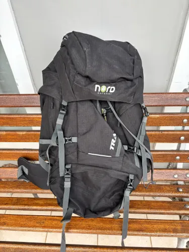 Mochila Cargueira Nord Outdoor (Trilha e Viagem) - Com Ajuste de Tamanho