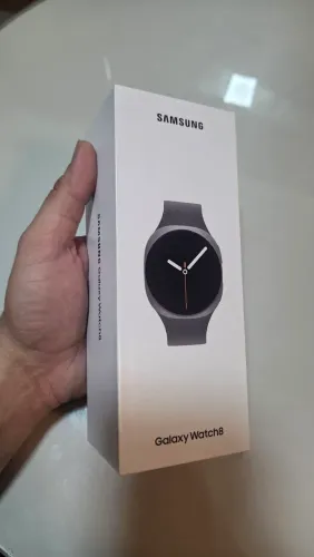 Samsung Galaxy Watch8 40mm Bluetooth Grafite Novo Lacrado - Nota Fiscal e Garantia