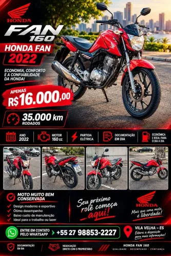 Moto Honda CG 160 FAN