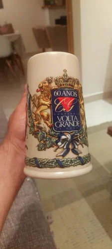 Caneca antiga de chopp ceramart