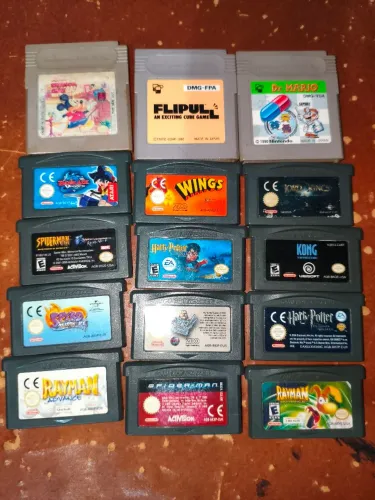Lote JOGOS GAME BOY ORIGINAIS 