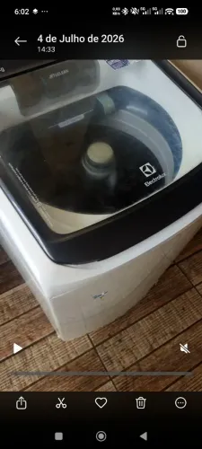 Máquina de lavar 16 kg electrolux