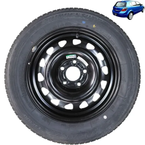 Roda ferro estepe aro 15 5x110 gm Vectra 2011 2010 2009 2008
