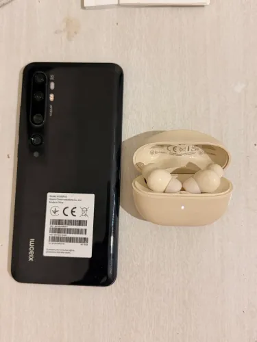 Lote Xaiomi Mi Not 10 e fone: FUNCIONANDO 