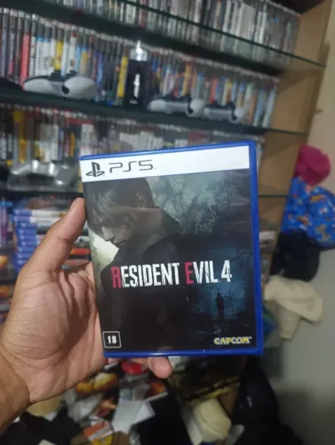 Jogo Resident Evil 4 REMAKE Ps5 - Ac cartão e Olx pay 