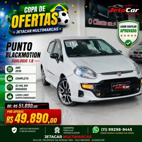Fiat Punto Blackmotion 1.8 Flex 16V 5P. 2016