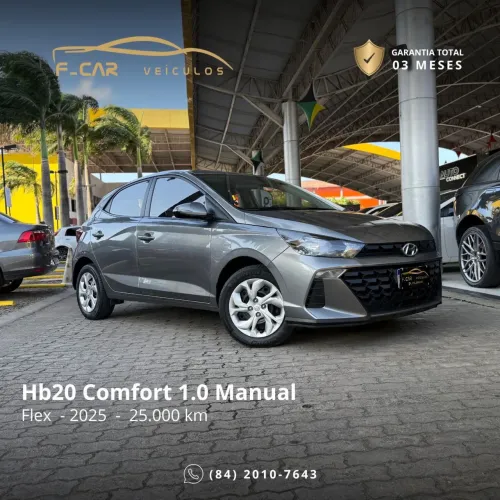 Hyundai HB20 Comfort Plus 1.0 Flex 12V Mec. 2025