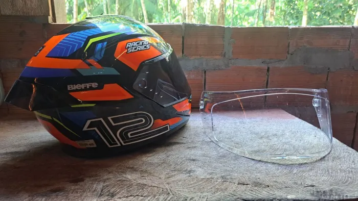 Capacete + viseira 
