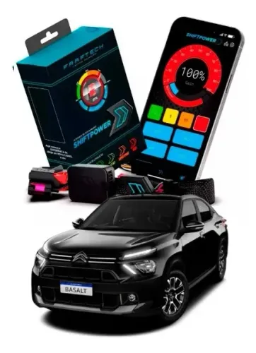 Modulo Acelerador Pedal Shiftpower Faaftech Nova Versão App Citroen Basalt