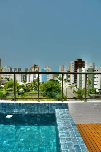 Flat com 1 dormitório à venda, 23 m² por R$ 328.000,00 - Intermares - Cabedelo/PB