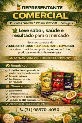 Vendedor com experiência