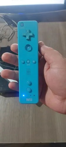 controle de wii azul  original