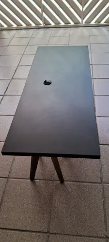 Tampo de Mesa Preto fosco
