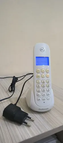 Telefone sem fio Motorola 700W - branco (usado)