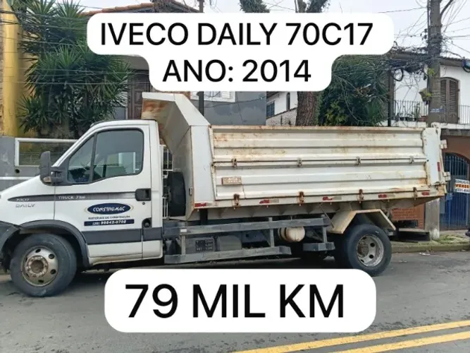 * 79 MIL KM* IVECO DAILY 70C17 2014