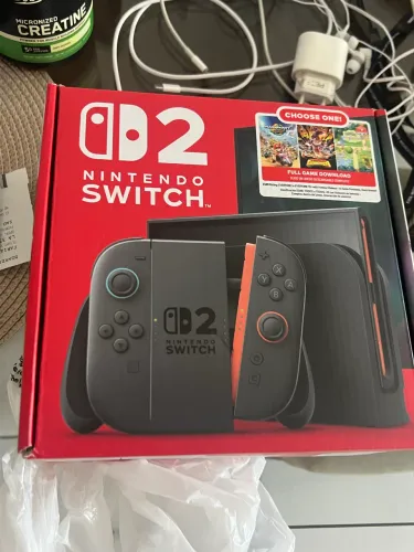 Vendo Nintendo switch 2 R$3700 lacrado com 1 jogo
