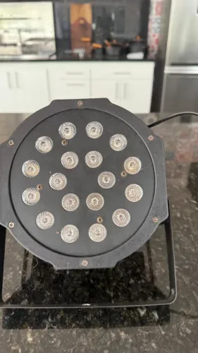 Par Led 18 Leds 15w Rgb Quadriled Dmx Iluminacao Ad Light YDH-0673 Par Led 18 Leds 15w Rg