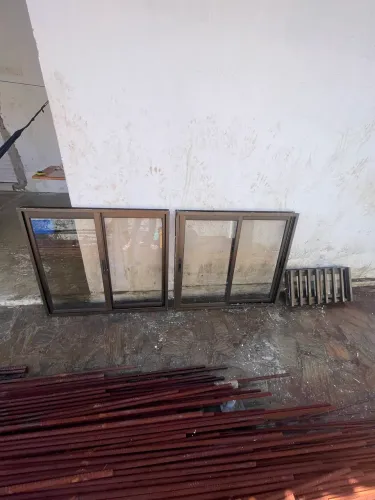 Kit 3 janelas com grade